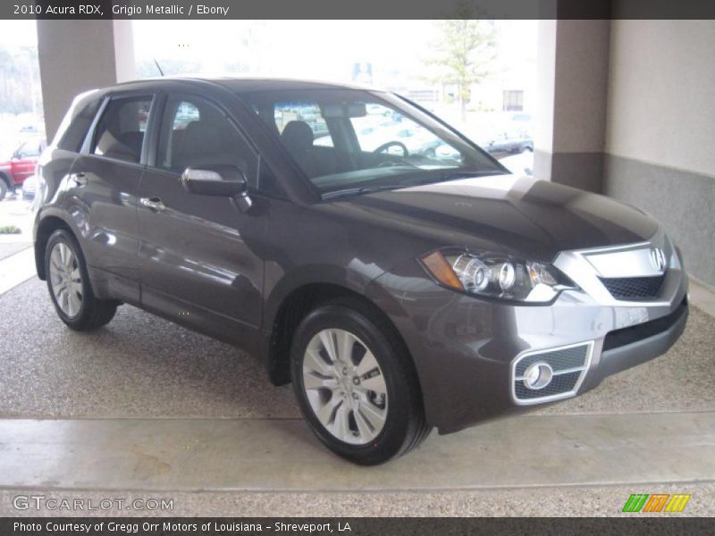 Grigio Metallic / Ebony 2010 Acura RDX