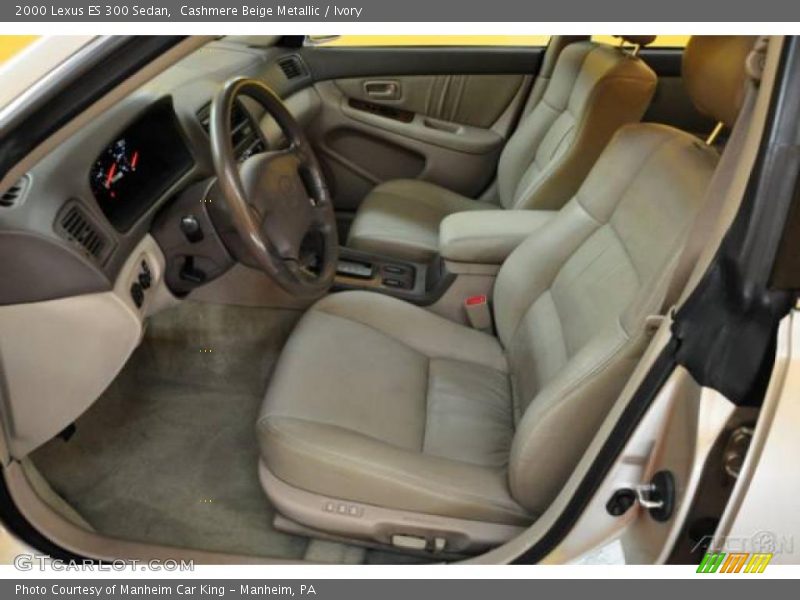 Cashmere Beige Metallic / Ivory 2000 Lexus ES 300 Sedan