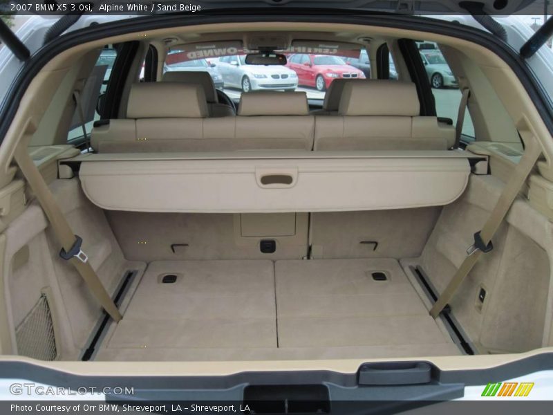 Alpine White / Sand Beige 2007 BMW X5 3.0si