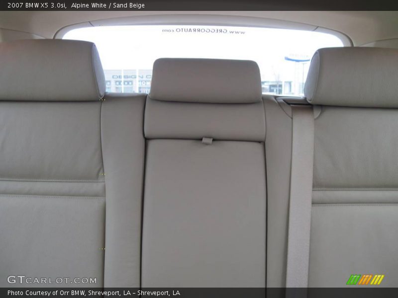 Alpine White / Sand Beige 2007 BMW X5 3.0si