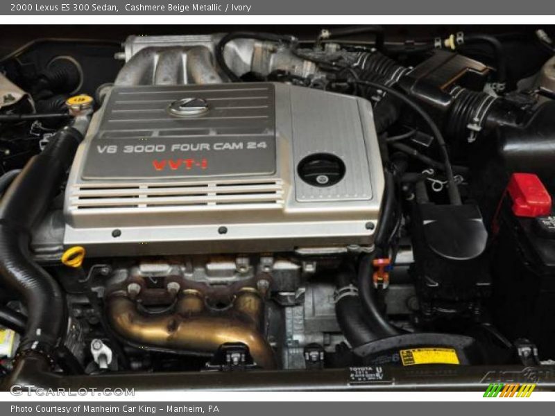 Cashmere Beige Metallic / Ivory 2000 Lexus ES 300 Sedan