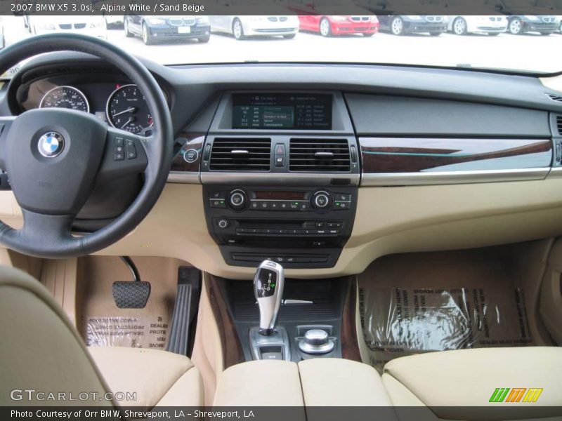 Alpine White / Sand Beige 2007 BMW X5 3.0si