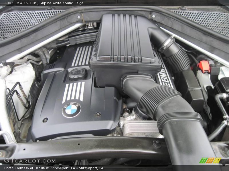 Alpine White / Sand Beige 2007 BMW X5 3.0si