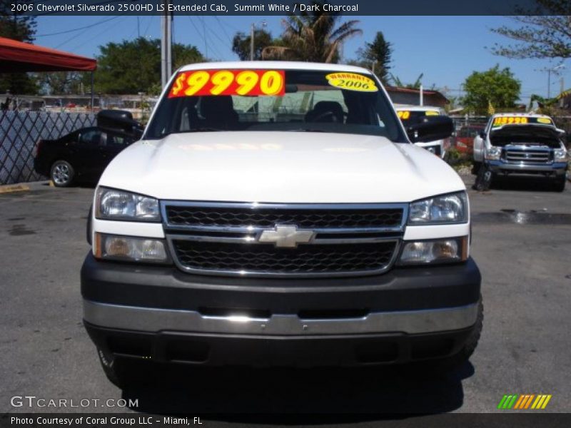 Summit White / Dark Charcoal 2006 Chevrolet Silverado 2500HD LS Extended Cab