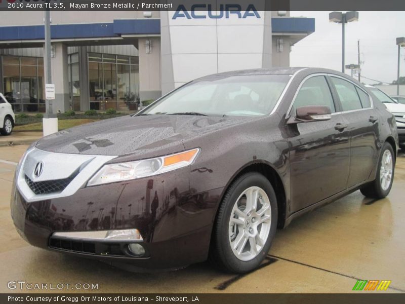 Mayan Bronze Metallic / Parchment 2010 Acura TL 3.5