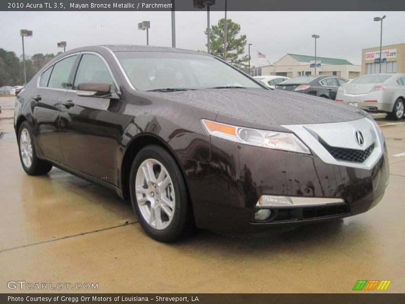 Mayan Bronze Metallic / Parchment 2010 Acura TL 3.5
