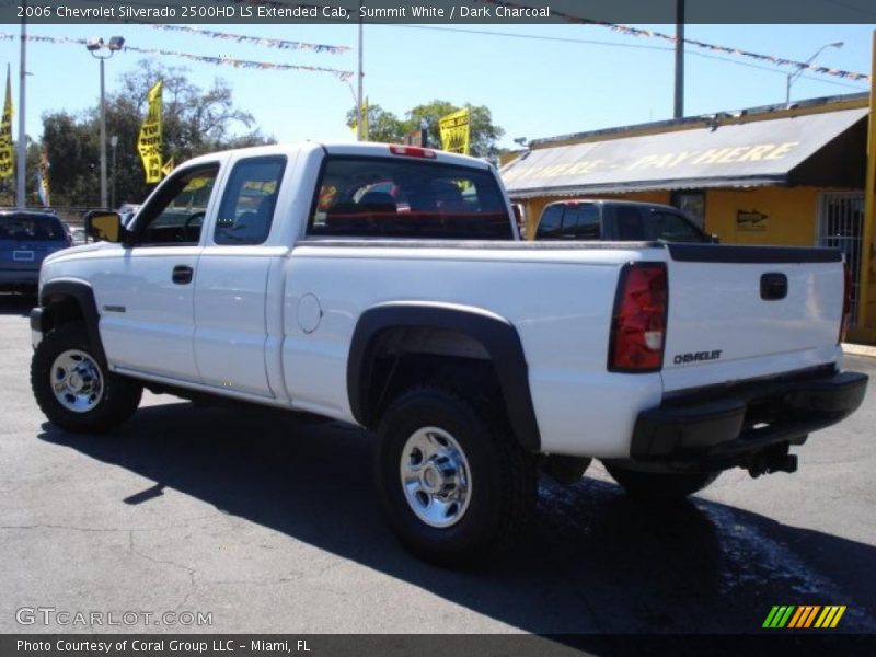 Summit White / Dark Charcoal 2006 Chevrolet Silverado 2500HD LS Extended Cab