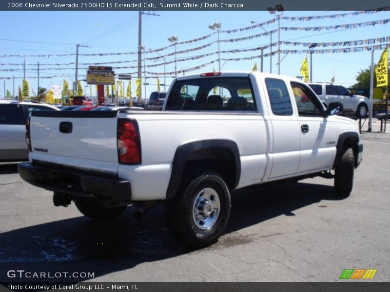 Summit White / Dark Charcoal 2006 Chevrolet Silverado 2500HD LS Extended Cab