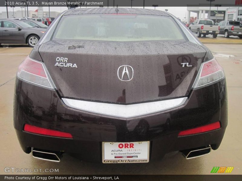 Mayan Bronze Metallic / Parchment 2010 Acura TL 3.5