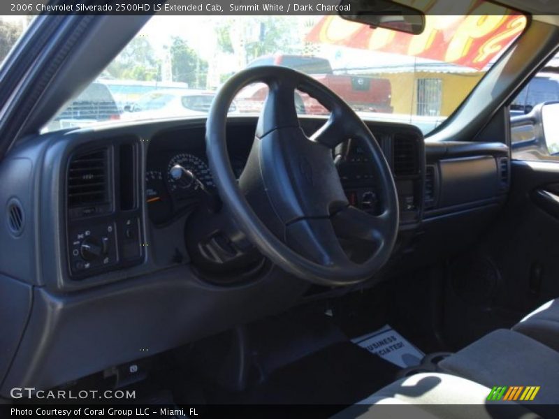 Summit White / Dark Charcoal 2006 Chevrolet Silverado 2500HD LS Extended Cab