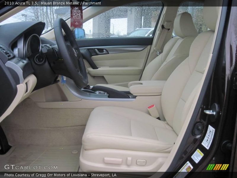 Mayan Bronze Metallic / Parchment 2010 Acura TL 3.5