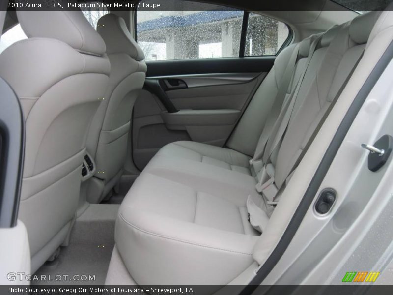 Palladium Silver Metallic / Taupe 2010 Acura TL 3.5
