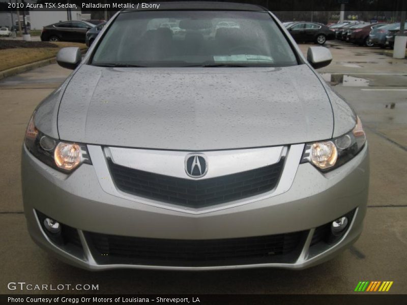 Palladium Metallic / Ebony 2010 Acura TSX Sedan