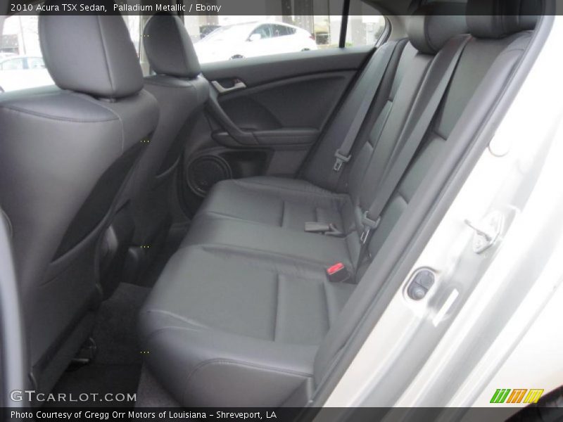 Palladium Metallic / Ebony 2010 Acura TSX Sedan