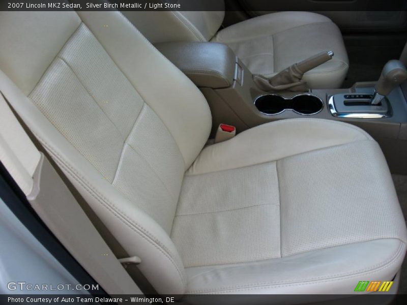 Silver Birch Metallic / Light Stone 2007 Lincoln MKZ Sedan