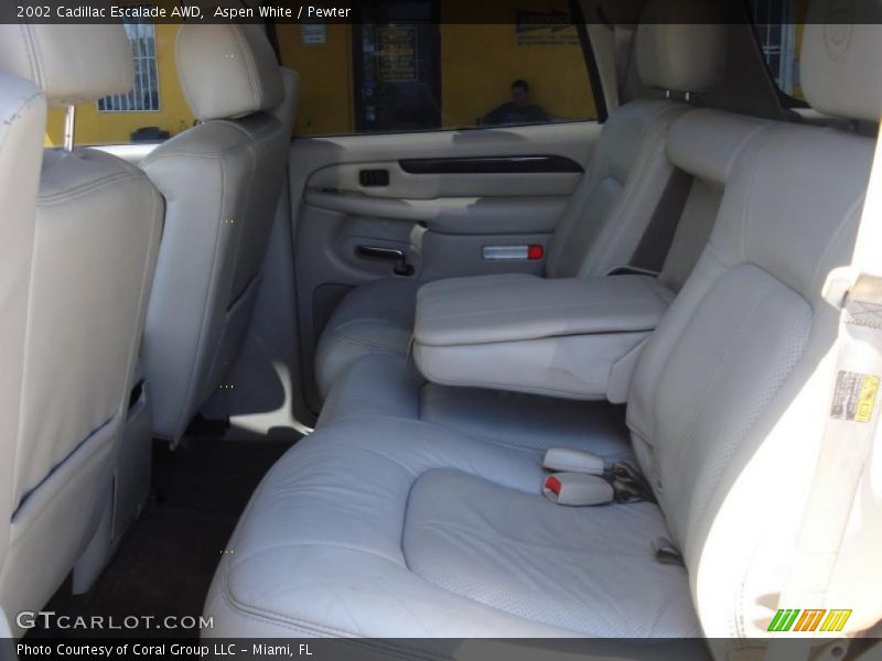 Aspen White / Pewter 2002 Cadillac Escalade AWD