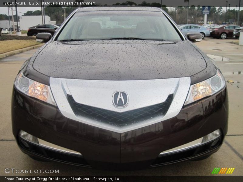 Basque Red Pearl / Parchment 2010 Acura TL 3.5