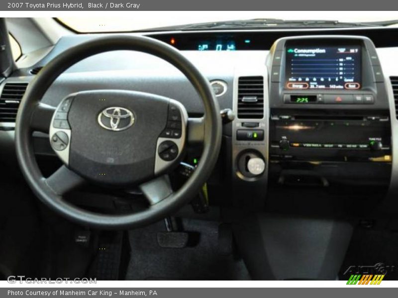 Black / Dark Gray 2007 Toyota Prius Hybrid