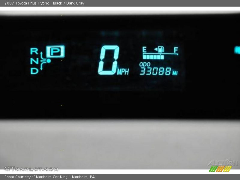 Black / Dark Gray 2007 Toyota Prius Hybrid