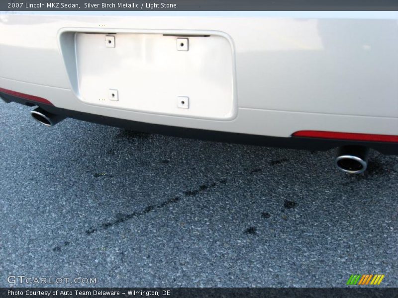 Silver Birch Metallic / Light Stone 2007 Lincoln MKZ Sedan