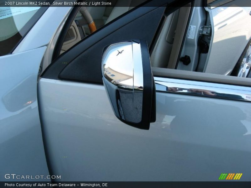 Silver Birch Metallic / Light Stone 2007 Lincoln MKZ Sedan