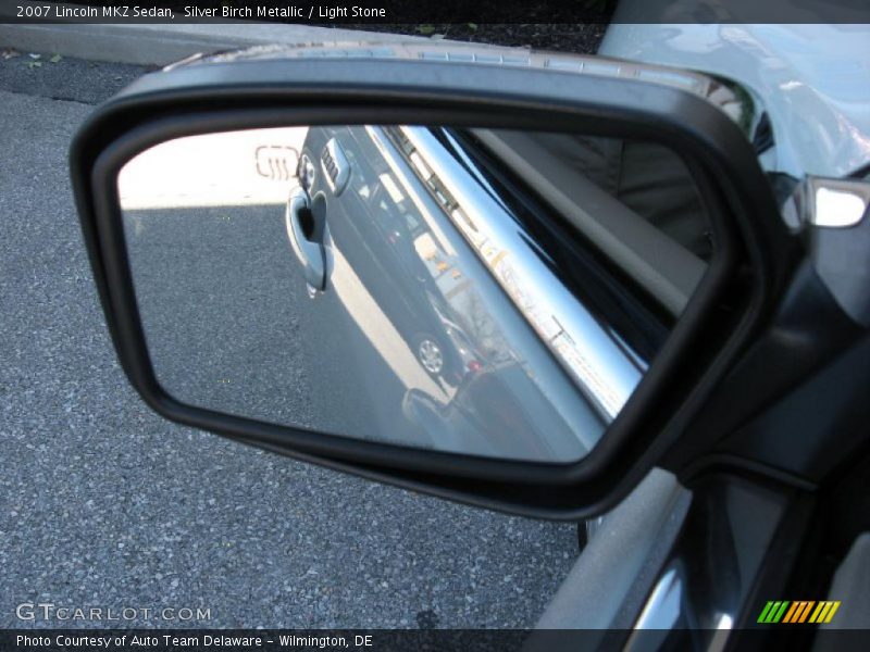 Silver Birch Metallic / Light Stone 2007 Lincoln MKZ Sedan
