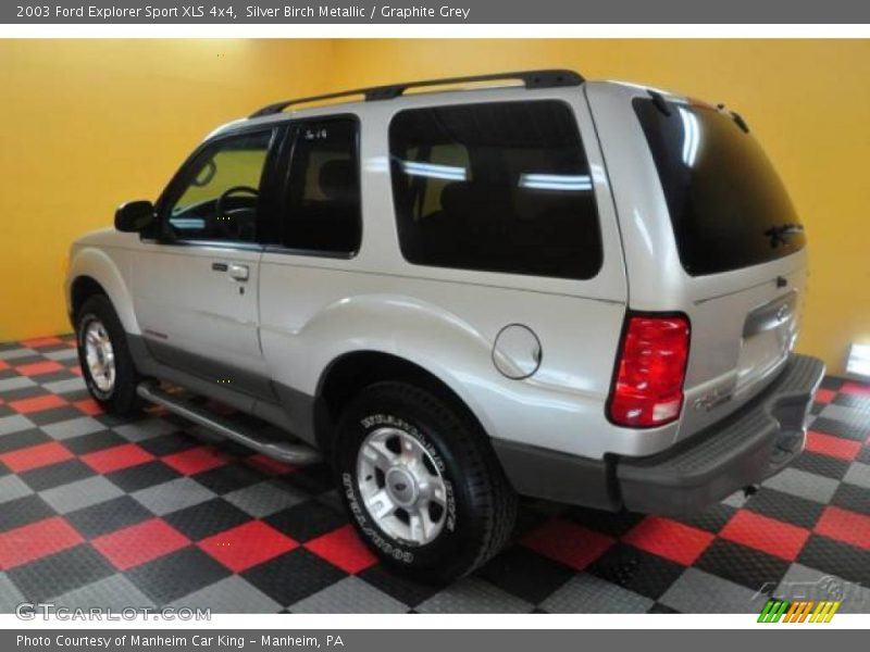 Silver Birch Metallic / Graphite Grey 2003 Ford Explorer Sport XLS 4x4