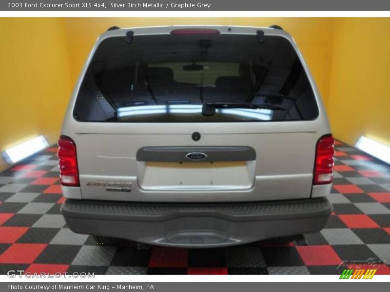 Silver Birch Metallic / Graphite Grey 2003 Ford Explorer Sport XLS 4x4