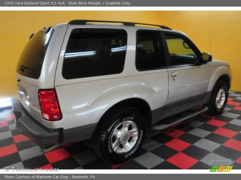 Silver Birch Metallic / Graphite Grey 2003 Ford Explorer Sport XLS 4x4