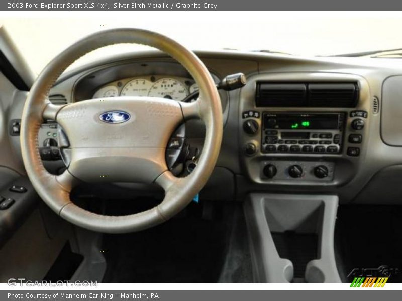 Silver Birch Metallic / Graphite Grey 2003 Ford Explorer Sport XLS 4x4