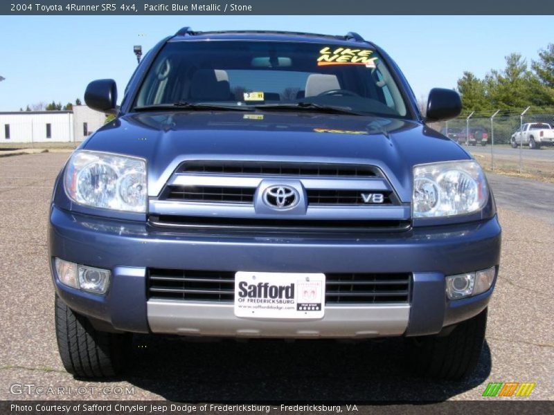 Pacific Blue Metallic / Stone 2004 Toyota 4Runner SR5 4x4