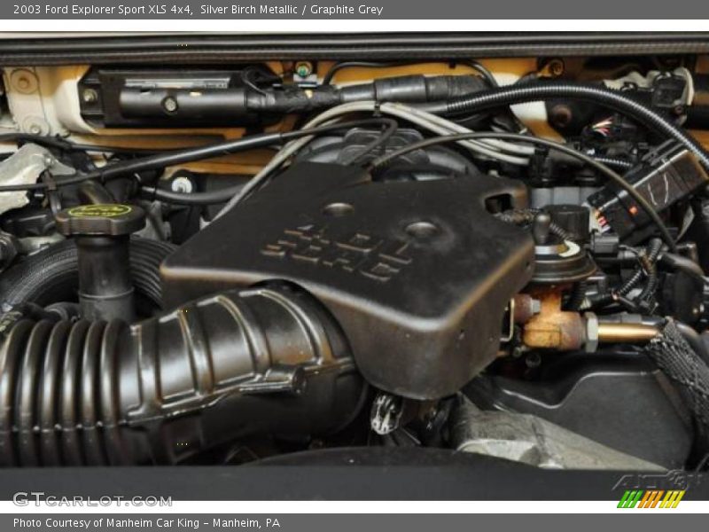 Silver Birch Metallic / Graphite Grey 2003 Ford Explorer Sport XLS 4x4