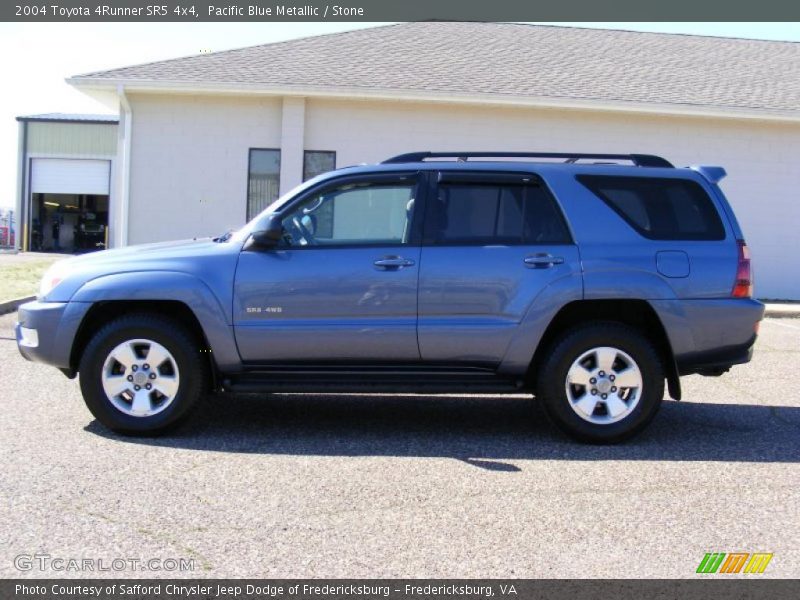 Pacific Blue Metallic / Stone 2004 Toyota 4Runner SR5 4x4