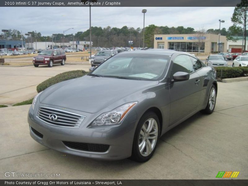 Amethyst Graphite / Graphite 2010 Infiniti G 37 Journey Coupe