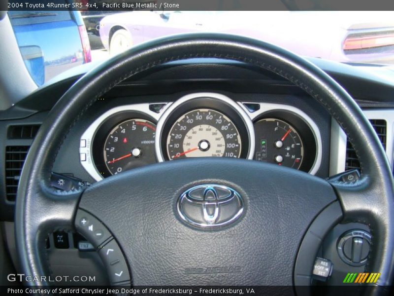 Pacific Blue Metallic / Stone 2004 Toyota 4Runner SR5 4x4