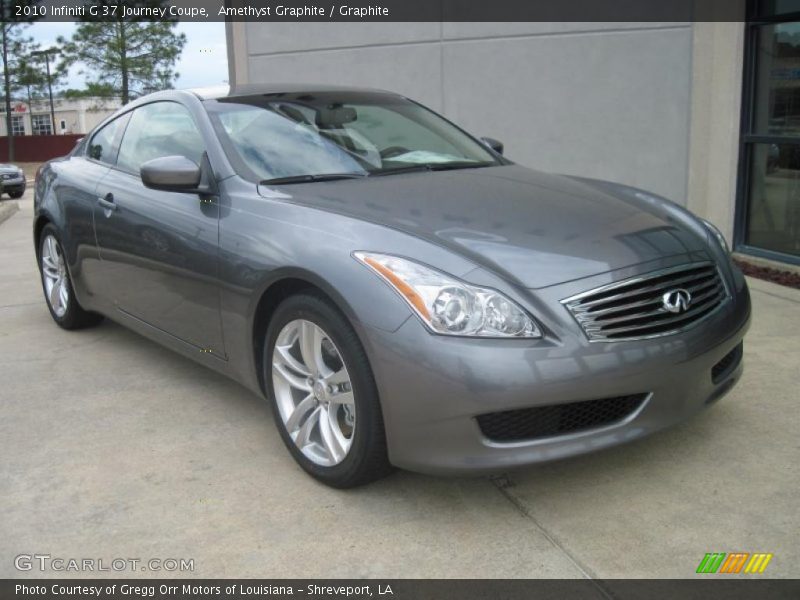 Amethyst Graphite / Graphite 2010 Infiniti G 37 Journey Coupe