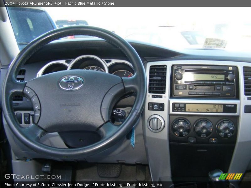 Pacific Blue Metallic / Stone 2004 Toyota 4Runner SR5 4x4