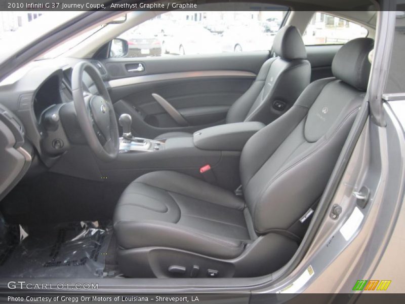 Amethyst Graphite / Graphite 2010 Infiniti G 37 Journey Coupe
