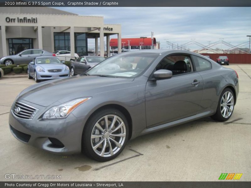 Graphite Shadow / Graphite 2010 Infiniti G 37 S Sport Coupe