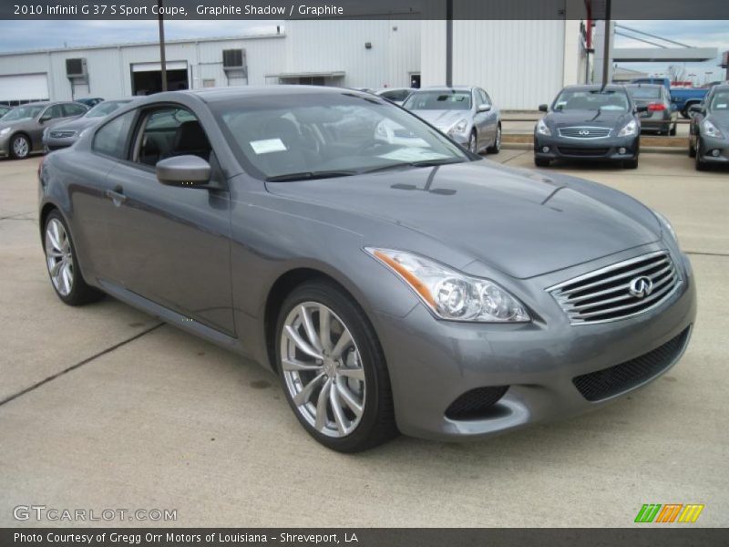 Graphite Shadow / Graphite 2010 Infiniti G 37 S Sport Coupe