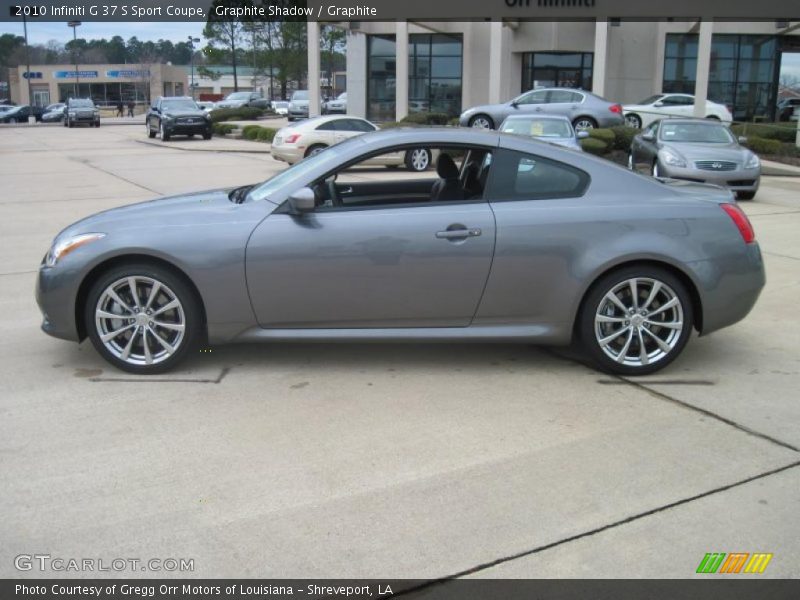 Graphite Shadow / Graphite 2010 Infiniti G 37 S Sport Coupe
