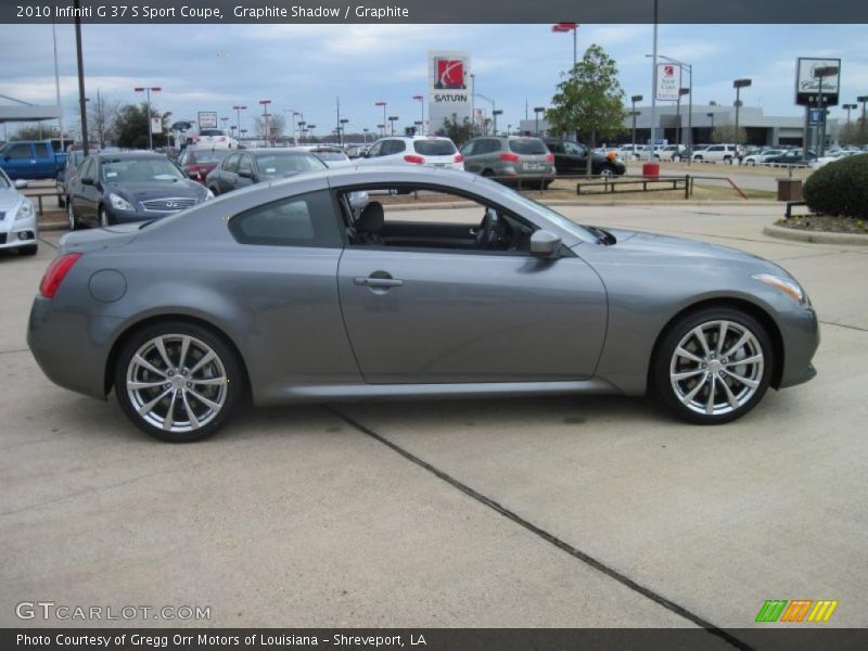 Graphite Shadow / Graphite 2010 Infiniti G 37 S Sport Coupe