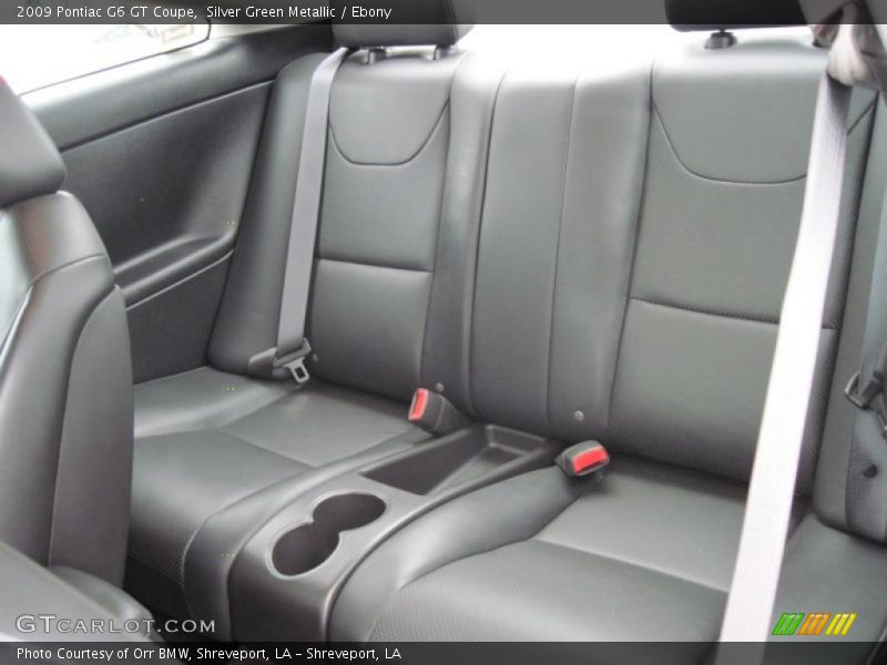 Silver Green Metallic / Ebony 2009 Pontiac G6 GT Coupe