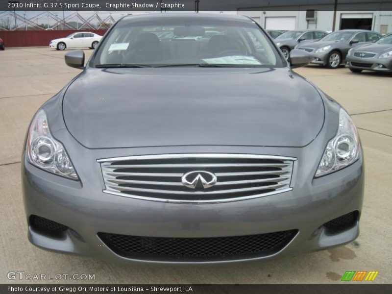 Graphite Shadow / Graphite 2010 Infiniti G 37 S Sport Coupe