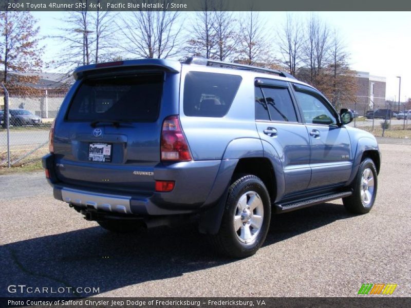 Pacific Blue Metallic / Stone 2004 Toyota 4Runner SR5 4x4