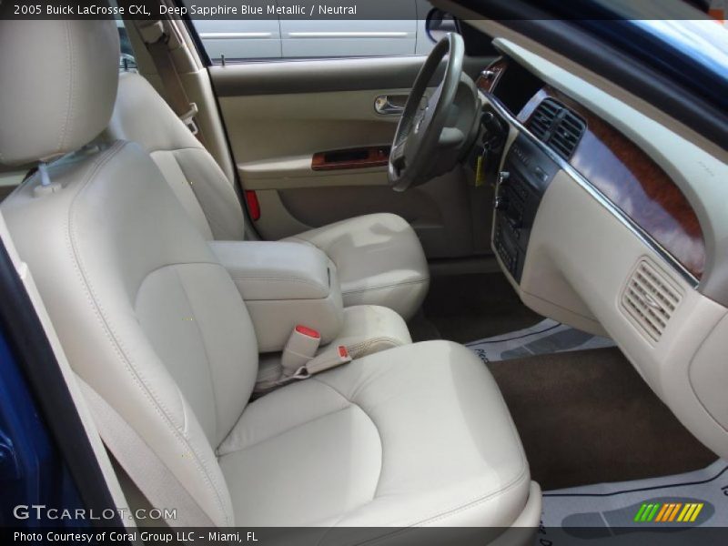Deep Sapphire Blue Metallic / Neutral 2005 Buick LaCrosse CXL