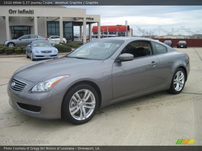 Amethyst Graphite / Graphite 2010 Infiniti G 37 Journey Coupe