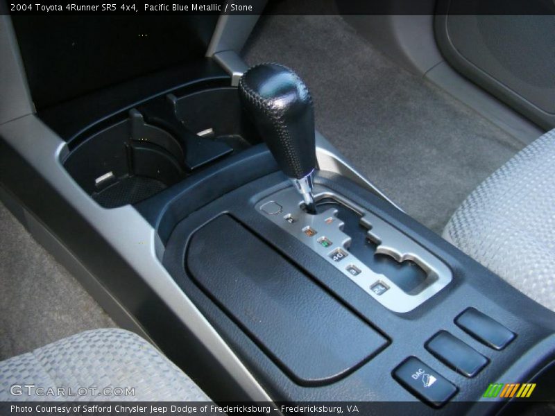 Pacific Blue Metallic / Stone 2004 Toyota 4Runner SR5 4x4