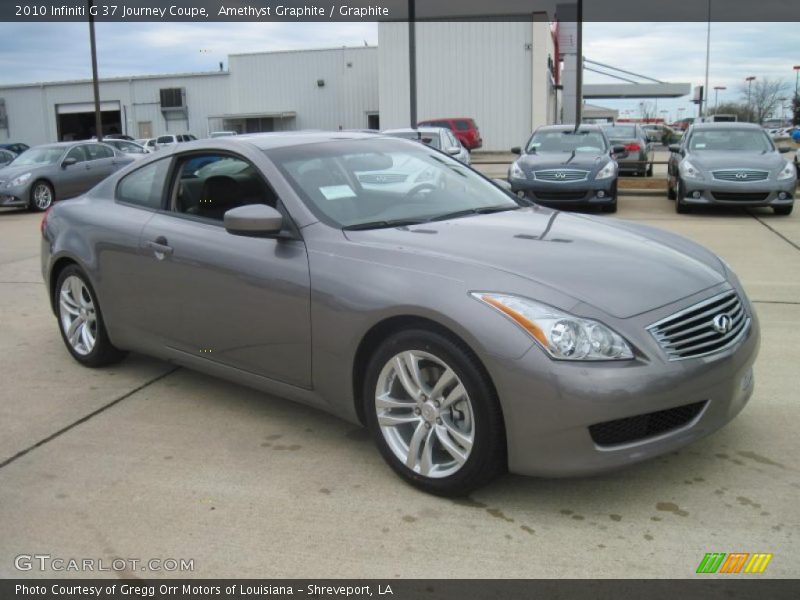 Amethyst Graphite / Graphite 2010 Infiniti G 37 Journey Coupe