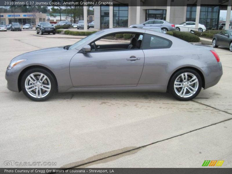 Amethyst Graphite / Graphite 2010 Infiniti G 37 Journey Coupe